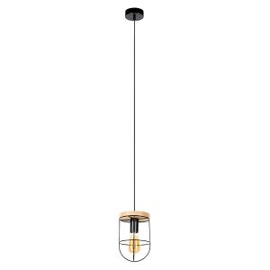 Lampa wisząca Netuno drewniana brązowa 56070 Lampa wisząca Netuno drewniana brązowa 56070