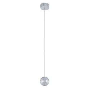 Lampa wisząca Neutron srebrna LED 3W biały ciepły lm IP20 Italux 1026862 Lampa wisząca Neutron srebrna LED 3W biały ciepły lm IP20 Italux 1026862