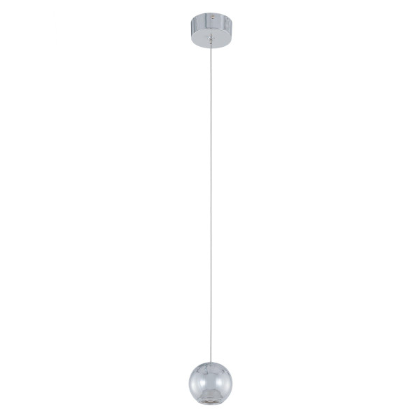 Lampa wisząca Neutron srebrna LED 3W biały ciepły lm IP20 Italux 1026862