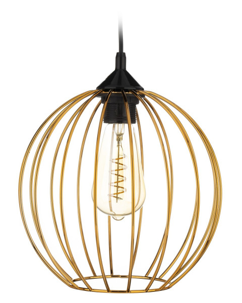Lampa wisząca New York Bubble 23cm miedź 90497