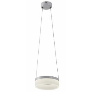 Lampa wisząca Nicki biała LED 1x12W Neutralna biel 840lm Reality 846237 Lampa wisząca Nicki biała LED 1x12W Neutralna biel 840lm Reality 846237
