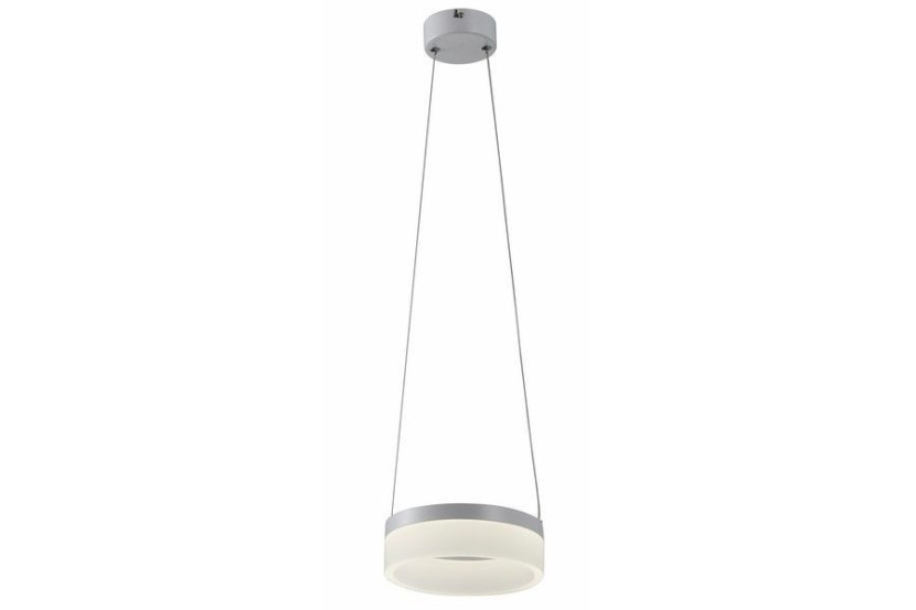 Lampa wisząca Nicki biała LED 1x12W Neutralna biel 840lm Reality 846237