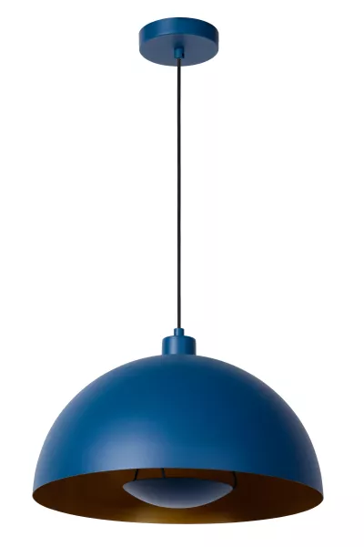 Lampa wisząca niebieska SIEMON 1xE27x40W wym: 150x40x40 cm Lucide 850255