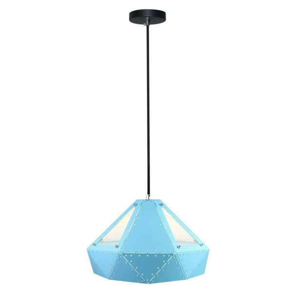 Lampa wisząca niebieska VT-7310 1xE27x60W wym: 120x31x31 cm V-TAC 857805