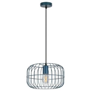 Lampa wisząca niebieska Xenia 1xE27x40W wym: 175x30x30 cm Rabalux 959164 Lampa wisząca niebieska Xenia 1xE27x40W wym: 175x30x30 cm Rabalux 959164