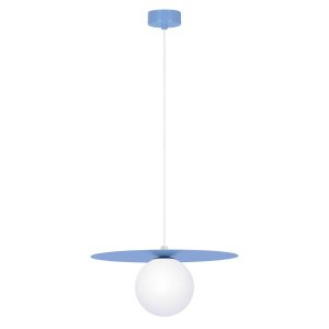 Lampa wisząca niebiesko-biała ROBIN 1xG9x10W wym: 95x25x25 cm Kaja 845872 Lampa wisząca niebiesko-biała ROBIN 1xG9x10W wym: 95x25x25 cm Kaja 845872