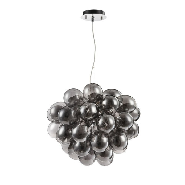 Lampa wisząca nikiel-dymiona BALBO 8xG9x28W wym: 170x50x50 cm Maytoni 856517