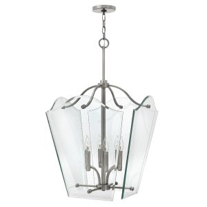 Lampa wisząca nikiel Wingate 6xE14x60W wym: 393,9×50,8×50,8 cm Hinkley 854730 Lampa wisząca nikiel Wingate 6xE14x60W wym: 393,9×50,8×50,8 cm Hinkley 854730