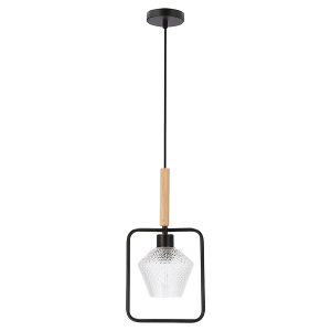 Lampa wisząca Niko metalowa czarna 201593 Lampa wisząca Niko metalowa czarna 201593