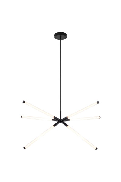 Lampa wisząca NIVARO czarno-biała LED 36W biały ciepły 3150lm IP20 Rabalux 1025815