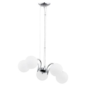 Lampa wisząca Nol 5-punktowa stalowa biała 32612 Lampa wisząca Nol 5-punktowa stalowa biała 32612