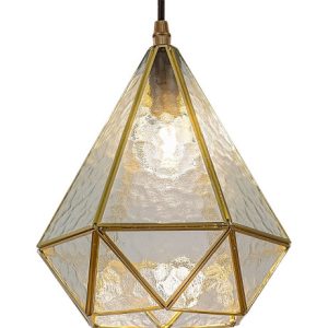 Lampa wisząca NORAH złoto-przezroczysta 1xE14x40W IP20 Rabalux 988664 Lampa wisząca NORAH złoto-przezroczysta 1xE14x40W IP20 Rabalux 988664