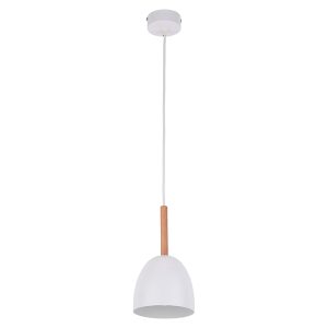 Lampa wisząca Nord metalowa biała 56755 Lampa wisząca Nord metalowa biała 56755