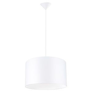Lampa wisząca Nova 40 cm tkaninowa biała 328844 Lampa wisząca Nova 40 cm tkaninowa biała 328844
