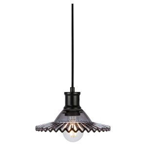 Lampa wisząca Novia szklana czarna 620004 Lampa wisząca Novia szklana czarna 620004