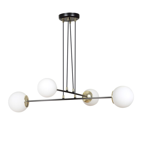 Lampa Wisząca Ognis 4 Black 752907