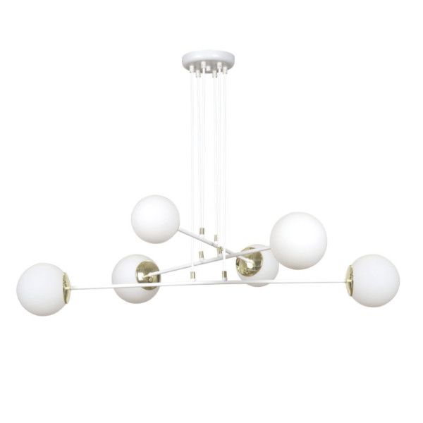 Lampa Wisząca Ognis 6 White 752893