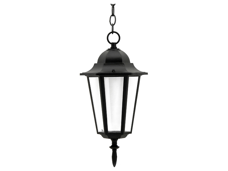 Lampa wisząca ogrodowa Liguria aluminiowa czarna 206412