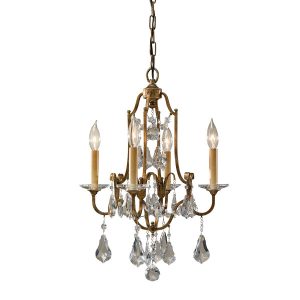 Lampa wisząca oksydowany brąz Valentina 4xE14x60W wym: 207,6x41x41 cm Feiss 849743 Lampa wisząca oksydowany brąz Valentina 4xE14x60W wym: 207,6x41x41 cm Feiss 849743