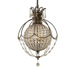 Lampa wisząca oksydowany brązowo-brytyjski brąz Bellini 3xE14x60W Feiss 849272 Lampa wisząca oksydowany brązowo-brytyjski brąz Bellini 3xE14x60W Feiss 849272