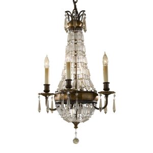 Lampa wisząca oksydowany brązowo-brytyjski brąz Bellini 4xE14x60W Feiss 849391 Lampa wisząca oksydowany brązowo-brytyjski brąz Bellini 4xE14x60W Feiss 849391
