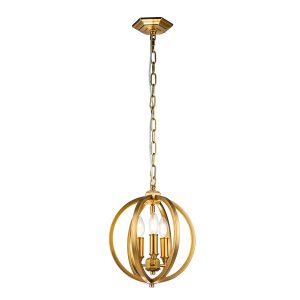 Lampa wisząca oksydowany mosiądz Corinne 3xE14x60W Feiss 849370 Lampa wisząca oksydowany mosiądz Corinne 3xE14x60W Feiss 849370
