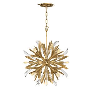 Lampa wisząca oksydowany złoty Vida 13xE14x40W Quintiesse 849175 Lampa wisząca oksydowany złoty Vida 13xE14x40W Quintiesse 849175