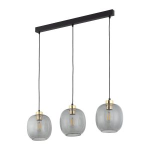 Lampa wisząca Omega 3 Listwa Tk Lighting – Glamour Grafitowa 834450