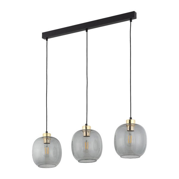 Lampa wisząca Omega 3 Listwa Tk Lighting – Glamour Grafitowa 834450