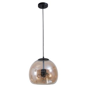Lampa wisząca Optima szklana beżowa 190801 Lampa wisząca Optima szklana beżowa 190801