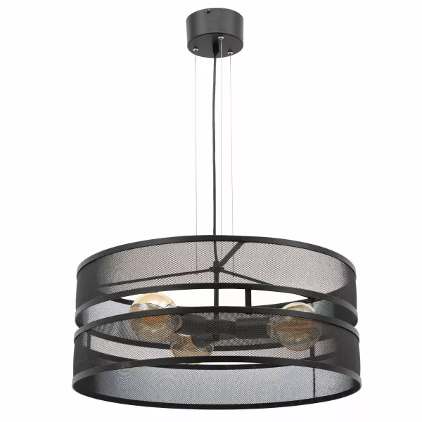 Lampa wisząca ORABELA I czarna 437031