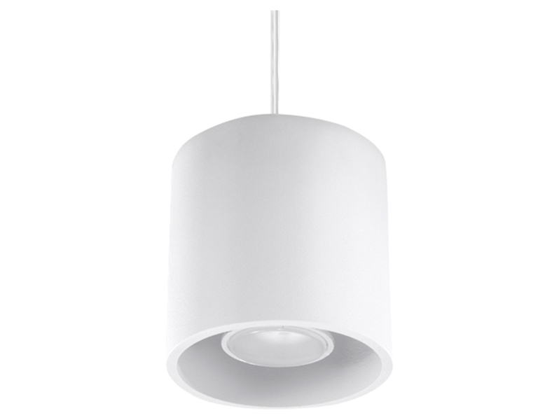 Lampa wisząca Orbis aluminiowa biała 52358