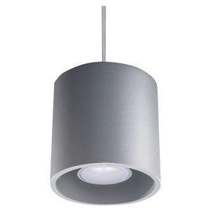 Lampa wisząca Orbis aluminiowa szara 52357 Lampa wisząca Orbis aluminiowa szara 52357