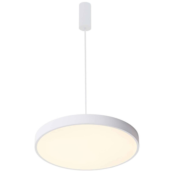 Lampa wisząca Orbital biała piaskowana-biała LED 1x60W 3000K 3600lm Italux 184716