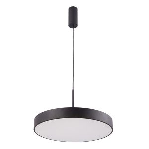 Lampa wisząca Orbital czarny piaskowany LED 35W 3000K 2100lm Italux 1018946 Lampa wisząca Orbital czarny piaskowany LED 35W 3000K 2100lm Italux 1018946