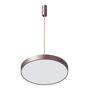 Lampa wisząca Orbital kawowy piaskowana-biała LED 1x30W 3000K 1800lm Italux 854380 Lampa wisząca Orbital kawowy piaskowana-biała LED 1x30W 3000K 1800lm Italux 854380