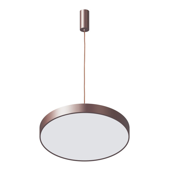 Lampa wisząca Orbital kawowy piaskowana-biała LED 1x30W 3000K 1800lm Italux 854380