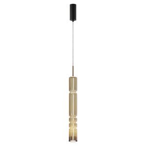 Lampa wisząca Ordo złoto-czarna LED 1x12W Ciepła biel 1600lm Maytoni 849221 Lampa wisząca Ordo złoto-czarna LED 1x12W Ciepła biel 1600lm Maytoni 849221