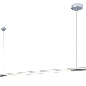 Lampa wisząca ORGANIC chromowana LED 1x26W Ciepła biel 2210lm Maxlight 845260 Lampa wisząca ORGANIC chromowana LED 1x26W Ciepła biel 2210lm Maxlight 845260