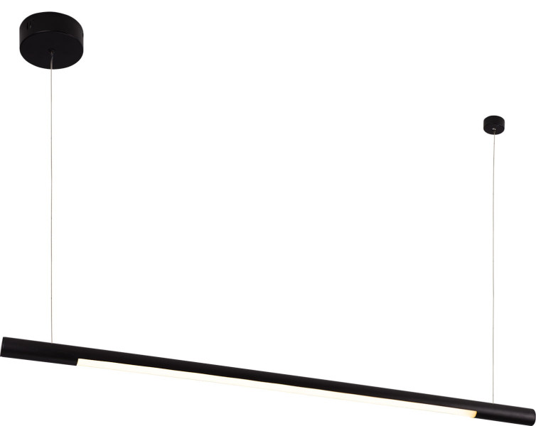 Lampa wisząca ORGANIC czarna LED 1x16W Ciepła biel 1360lm Maxlight 846293