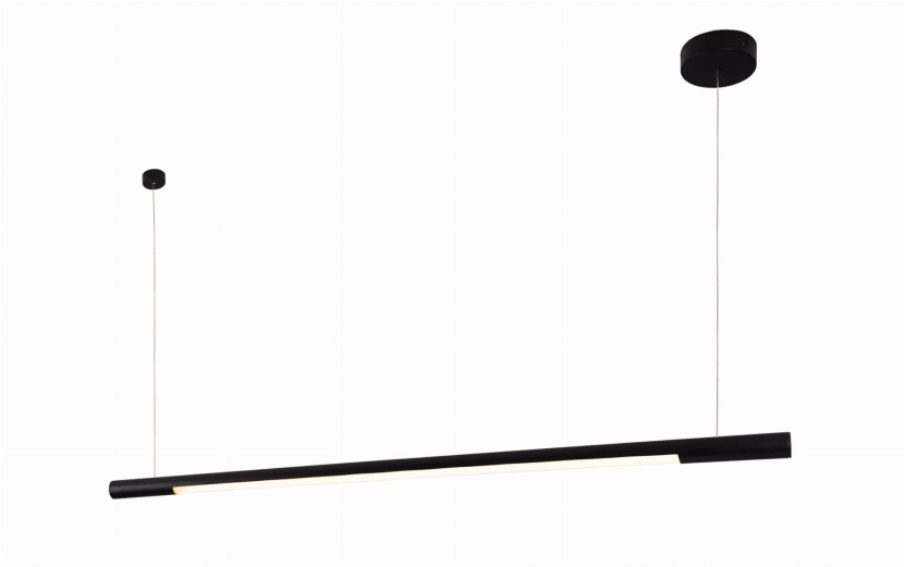 Lampa wisząca ORGANIC czarna LED 1x26W Ciepła biel 2210lm Maxlight 847915