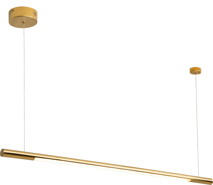Lampa wisząca ORGANIC złota LED 1x16W Ciepła biel 1360lm Maxlight 845761