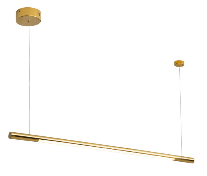 Lampa wisząca ORGANIC złota LED 1x26W Ciepła biel 2210lm Maxlight 846506