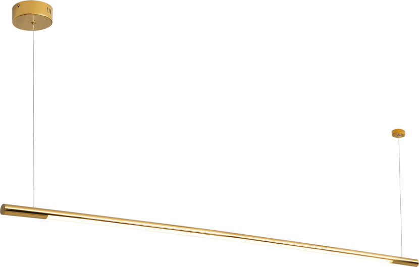 Lampa wisząca ORGANIC złota LED 1x26W Ciepła biel 2210lm Maxlight 845617