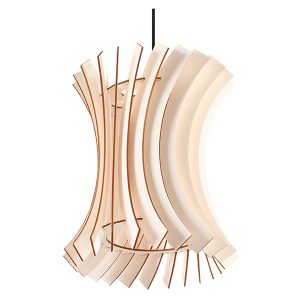Lampa wisząca Oriana drewniana brązowa 52472 Lampa wisząca Oriana drewniana brązowa 52472