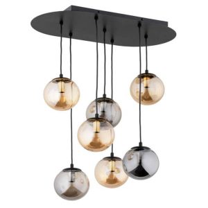 Lampa wisząca ORIGINAL czarna 7xE14x10W wym:80×40,5×64,5cm IP20 Alfa 1021076 Lampa wisząca ORIGINAL czarna 7xE14x10W wym:80×40,5×64,5cm IP20 Alfa 1021076