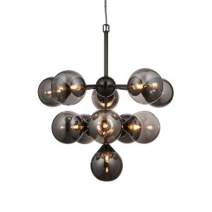 Lampa wisząca OSCAR czarna 11xG9x15W wym:202×55,8×55,8cm IP20 Endon 1019138 Lampa wisząca OSCAR czarna 11xG9x15W wym:202×55,8×55,8cm IP20 Endon 1019138