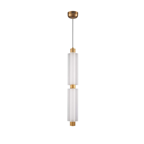 Lampa wisząca OSMO-2 LED złota 73 cm 749426