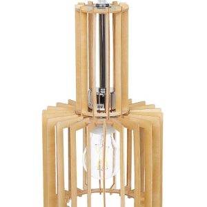 Lampa wisząca oświetlenie jasne drewno 60800 Lampa wisząca oświetlenie jasne drewno 60800