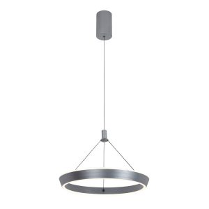 Lampa wisząca Ottana szara LED 24W 3000-6000K 2900lm Italux 1019409 Lampa wisząca Ottana szara LED 24W 3000-6000K 2900lm Italux 1019409